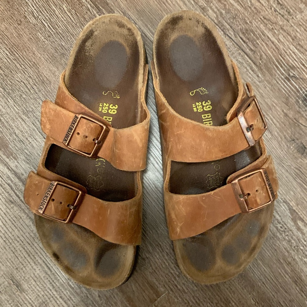 Cognac Arizona Birkenstock’s - 39